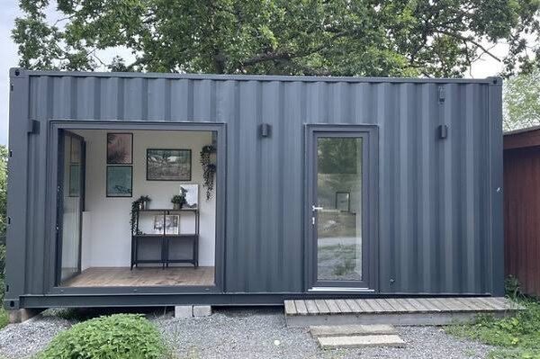 Conteneur mini-maison de 15 m² clé en main