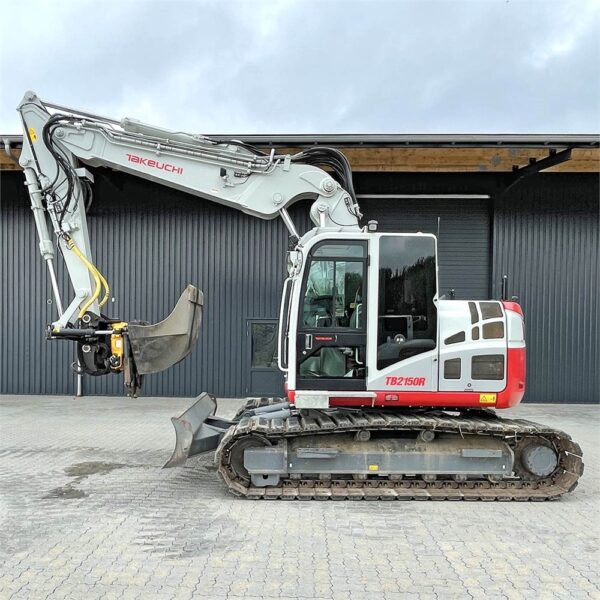 Pelle hydraulique Takeuchi TB 2150 R (2020), 4 000 heures, 16 tonnes - occasion