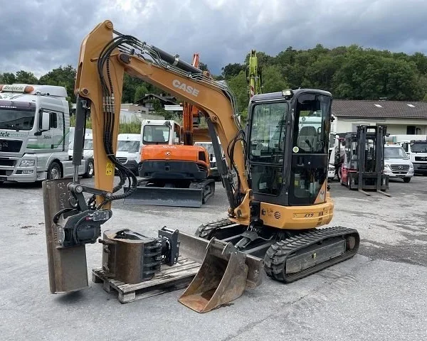 Mini-pelle Case CX 39B S2(2014), 3 100 heures, 3.9 tonnes - occasion