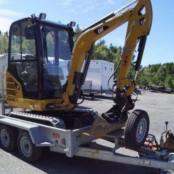 Minibagger Caterpillar CAT 301.7D (2017), 1.461 Stunden, 1.85 Tonnen - überholt